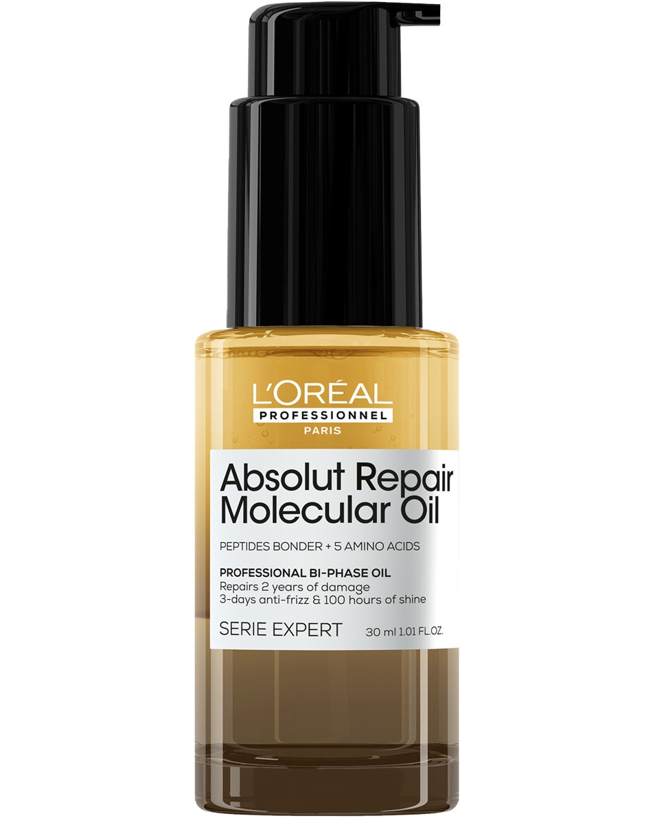 L'OREAL PROFESSIONNEL Absolut Repair Molecular Bi-phase haarolie - voor alle beschadigde haartypes 30 ML