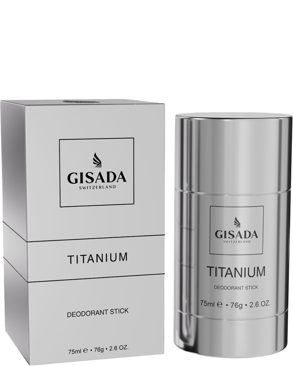 GISADA Titanium Deodorant stick 75 ML