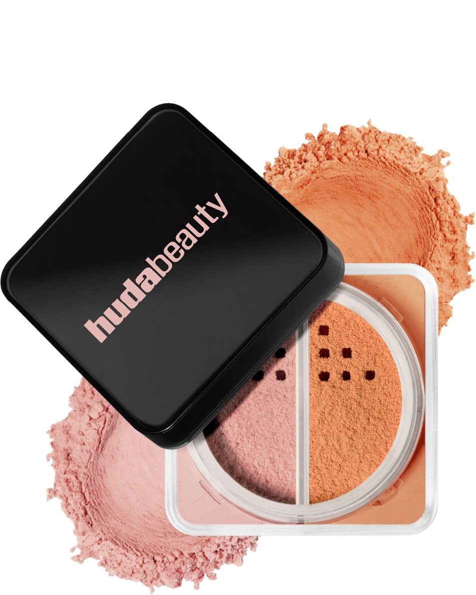 HUDA BEAUTY EASY BAKE DUO LOOSE POWDER Pink Pumpkin
