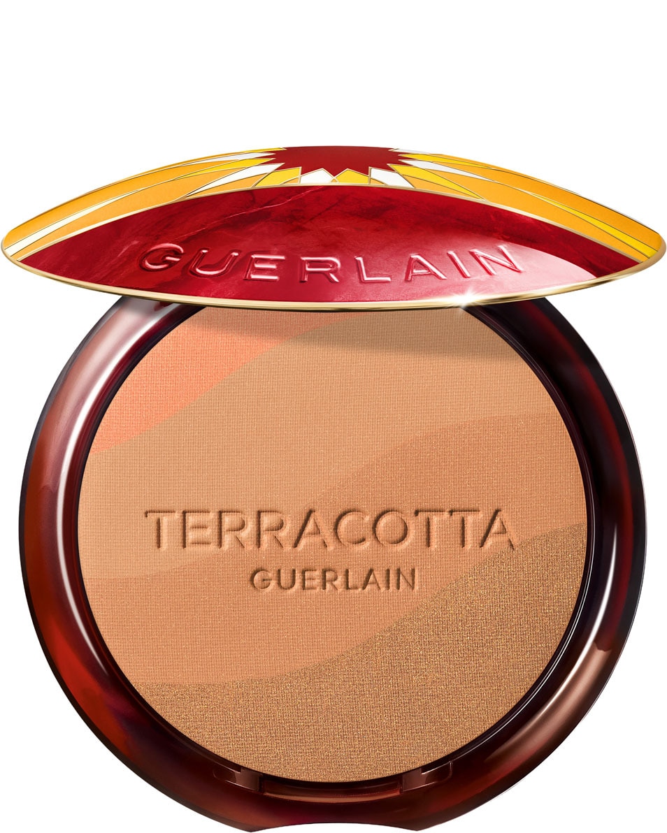 GUERLAIN TERRACOTTA Golden Dunes Het poeder met zonnige tinten voor een natuurlijke, gezonde gloed Limited edition Moyen Doré