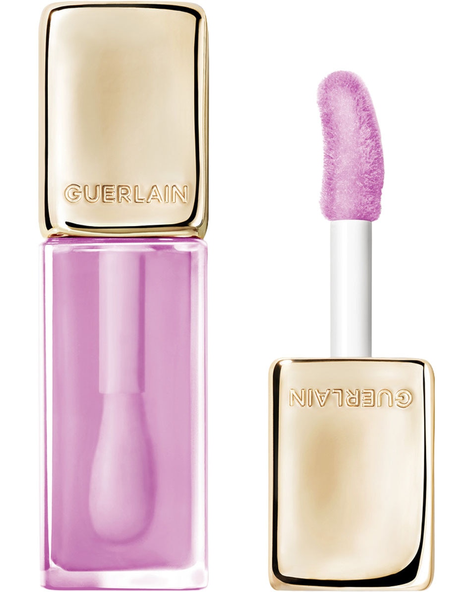 GUERLAIN KISS KISS Bee Glow Oil Een met honing verrijkte, getinte lipolie die voor 92% samengesteld is uit ingrediënten van natuurlijke oorsprong Aquamarine