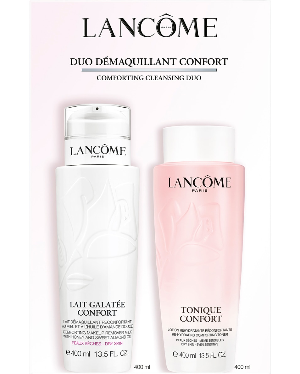 LANCÔME Confort Duo Cleansing Set - Lancôme Galatée Confort Comforting Cleansing Milk - Lancôme Tonique Confort 2 ST