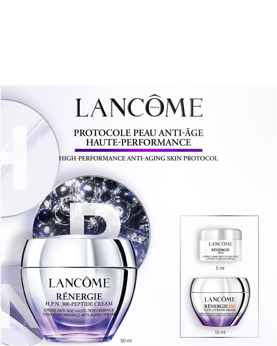 LANCÔME Renergie Multi-Lift Ultra H.P.N. 300-Peptide Crème Set - Anti-Aging Routine - Dagcrème, Oogcrème, Spf50-Crème 1 ST
