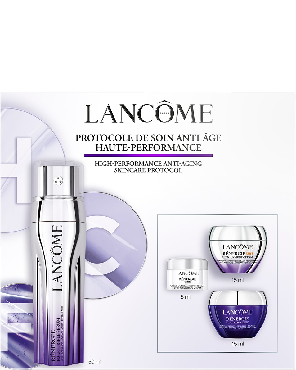 LANCÔME Renergie Multi-Lift Ultra H.C.F. Triple Serum Set - Anti-Aging Routine 4 ST