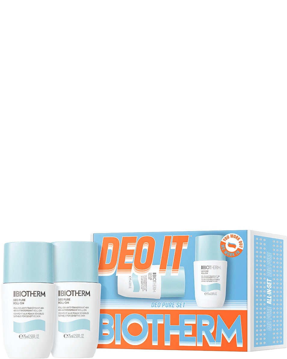BIOTHERM Deo Pure Classic Skin Fitness Set Voor Het Lichaam: Deo It – Deo Pure Set 2 ST
