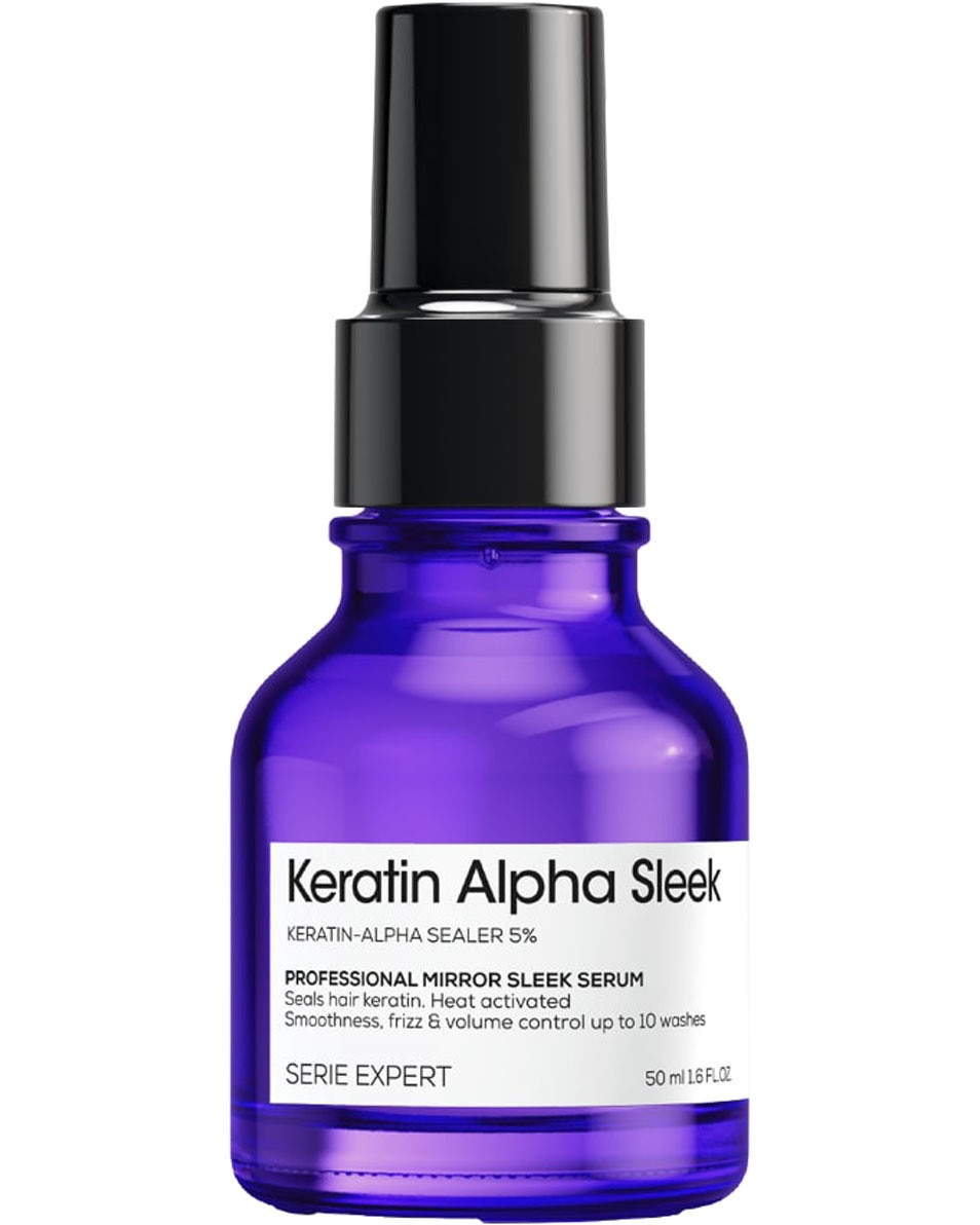 L'OREAL PROFESSIONNEL Keratin Alpha Sleek Serum - Voor Uitzonderlijk Glad En Handelbaar Haar 50 ML
