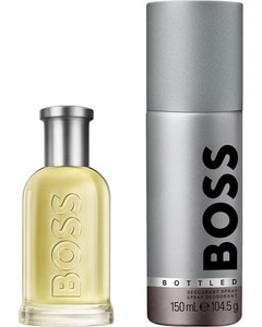 Tweedelige caudeauset voor heren met eau de toilette en deodorantspray Tweedelige caudeauset voor heren met eau de toilette en deodorantspray
