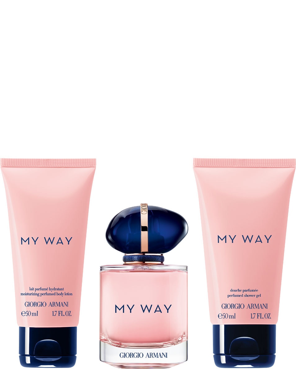 ARMANI My Way Eau De Parfum Geschenkset - Bloemig Amberachtig Houtachtig Parfum Voor Dames 3 ST