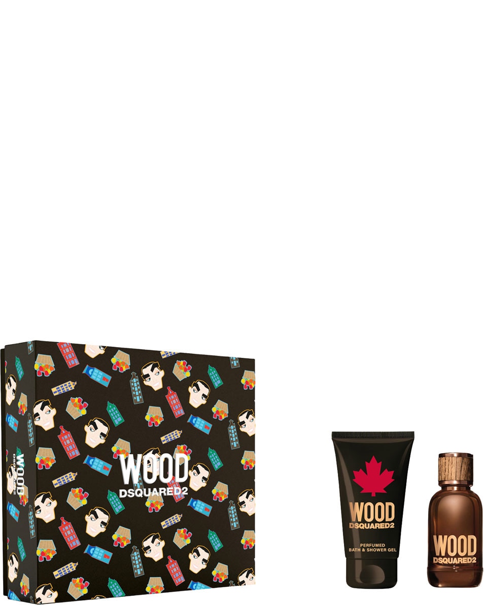 DSQUARED2 Wood Pour Homme Set - eau de toilette 2 ST