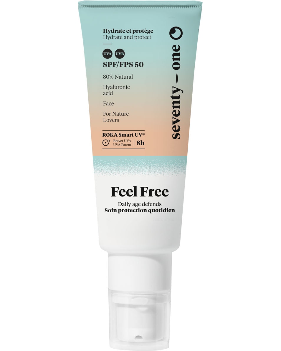 ROKA SMART UV FEEL FREE DAILY FLUID SPF50 met ROKA Smart UV 40 ML