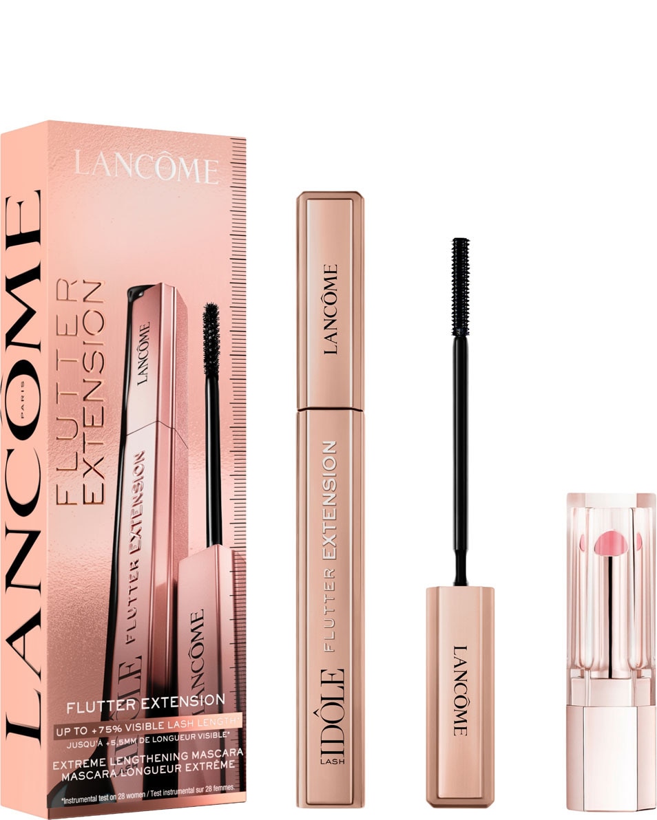 LANCÔME Lash Idôle Flutter Extension & Lip Idôle Butterglow - Geschenkset Voor Dames - Oog- En Lipmake-Up Duo, Mascara En Lippenbalsem 2 ST