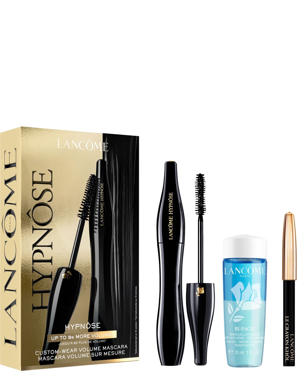 LANCÔME Hypnôse Mascara Set - Hypnôse Mascara - Bi-Facil Eye Make-Up Remover - Crayon Khôl - Limited Edition 3 ST