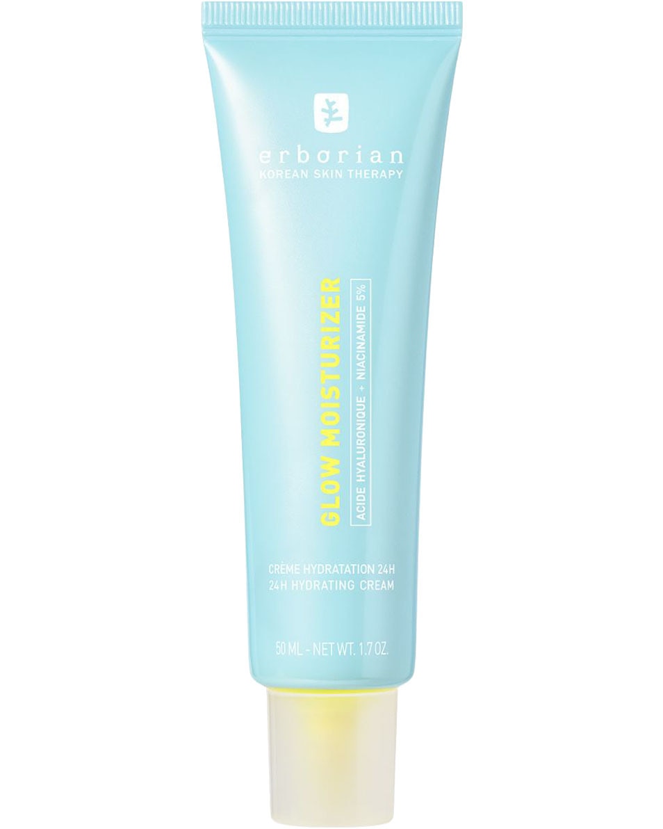 ERBORIAN GLOW MOISTURIZER 24-uurs hydraterende crème met 'glass skin'-effect 50 ML