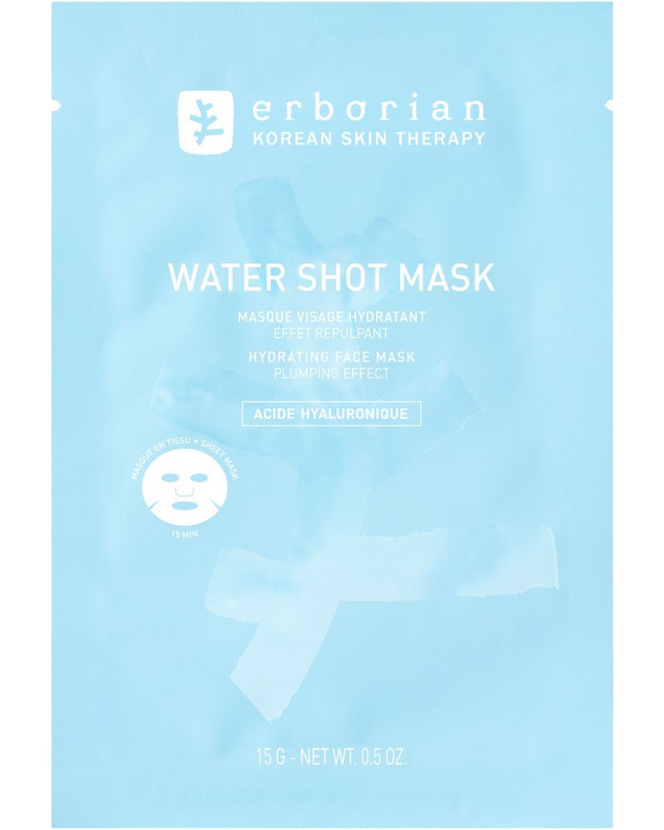 ERBORIAN WATER SHOT MASK Hydraterend gezichtsmasker 15 G