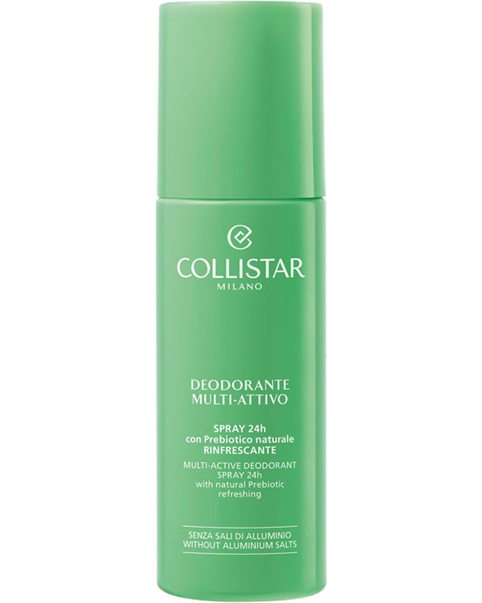 COLLISTAR Hydra-Illuminating Multi-Active Deodorant Spray 24H With Natural Prebiotic Refreshing, Without Aluminium Salts 100 ML