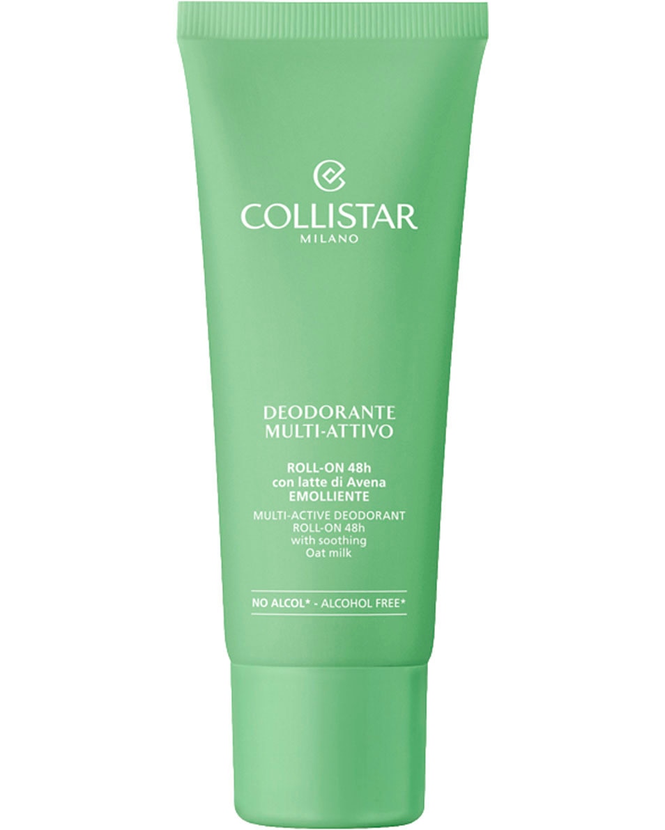 COLLISTAR Hydra-Illuminating Multi-Active Deodorant Roll-On 48H With Soothing Oat Milk, Alcohol Free 75 ML