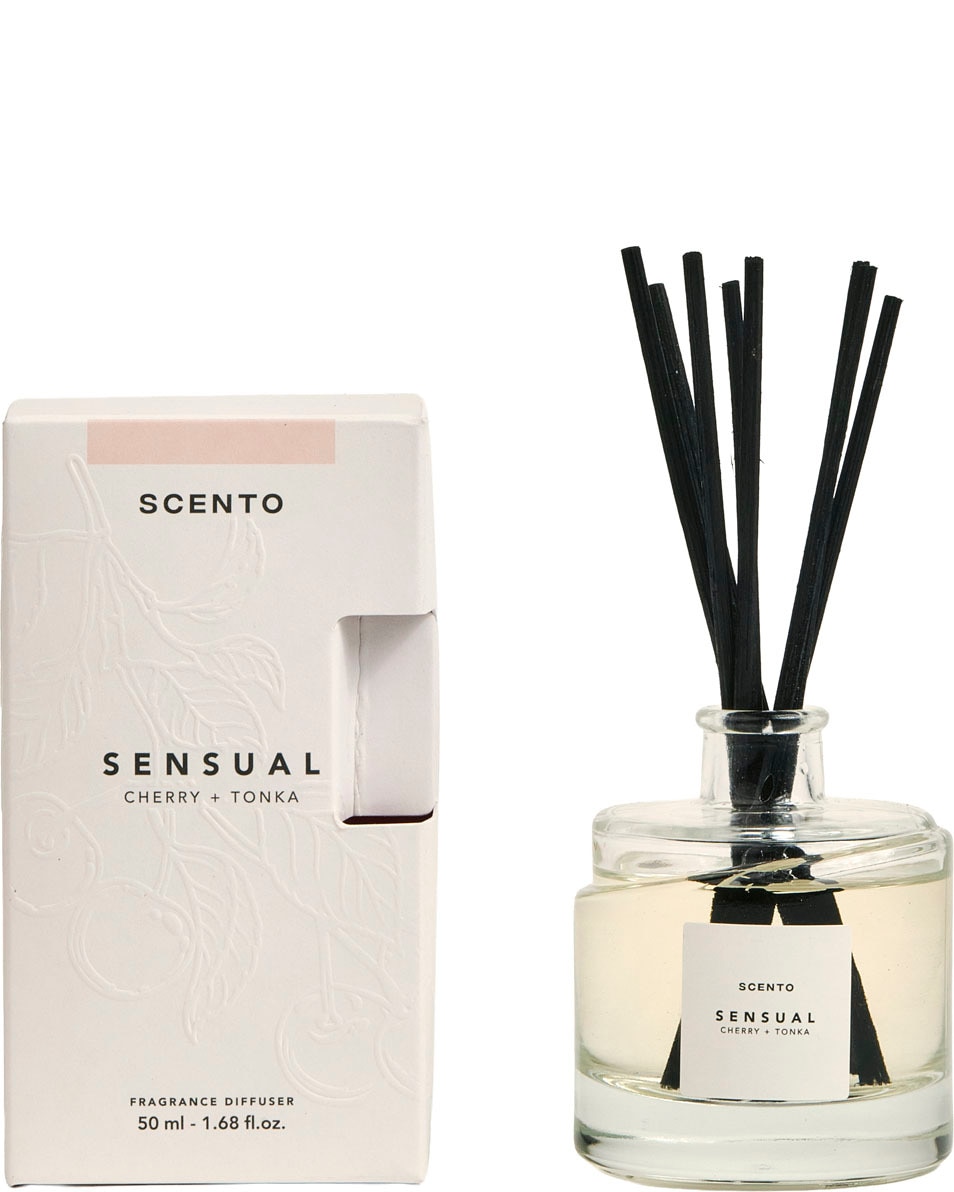 SCENTO Sensual Geurstokjes kersen & tonka 50 ML