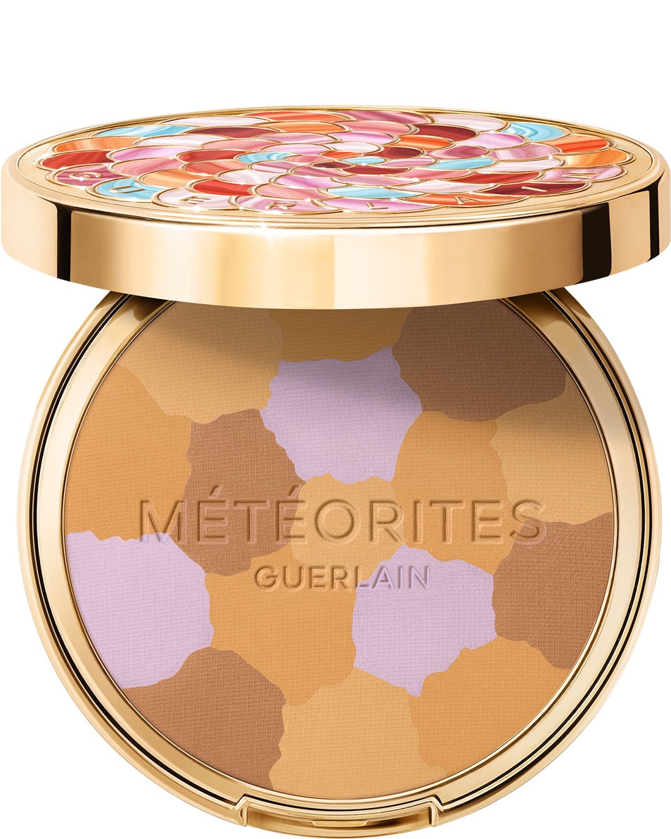 GUERLAIN Météorites MATTEREND EN FIXEREND COMPACT POEDER 03 WARM / DORÉ