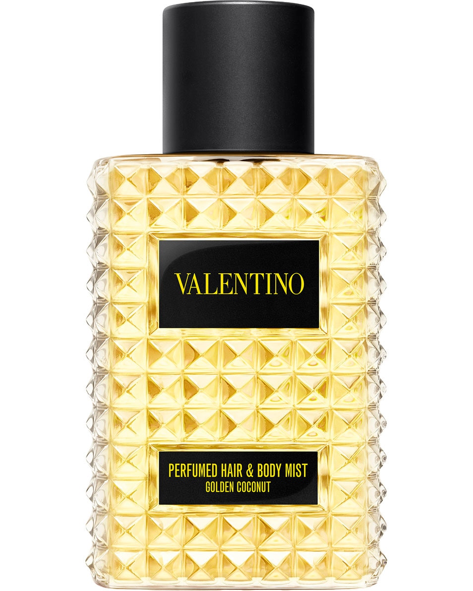 VALENTINO Born in Roma Golden Coconut Hair & Body Mist – Bloemig kokosparfum voor dames 100 ML
