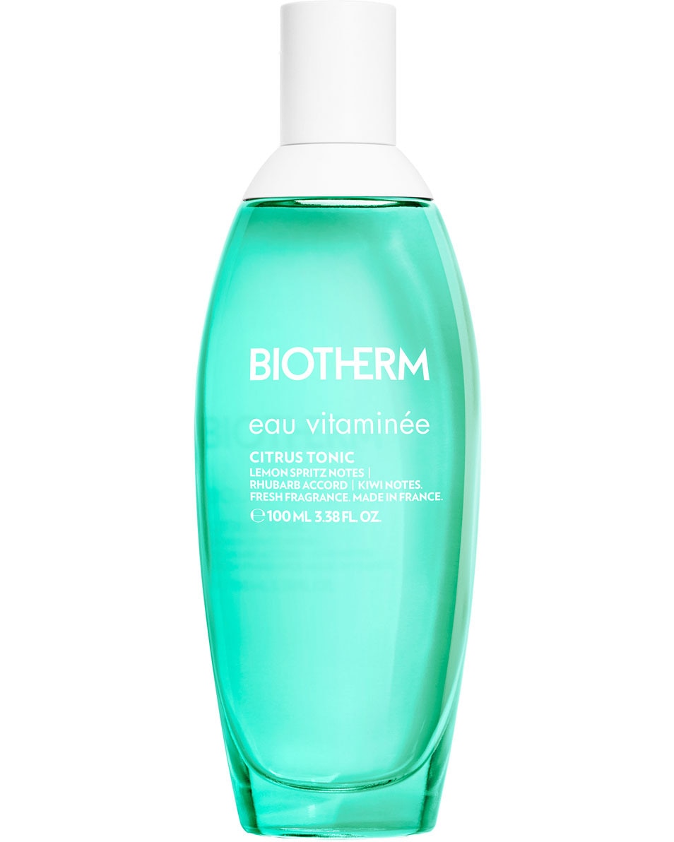 BIOTHERM Eau Vitaminée Citrus Tonic Verfrissende Citrus Body Mist – Noten Van Citroenspritz, Rabarber, Kiwi & White Musk 100 ML