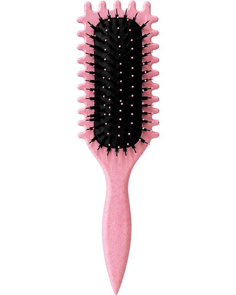 DOOP Me & Brush Curly Hair Styling Brush Roze Luxe haarborstel 1 ST