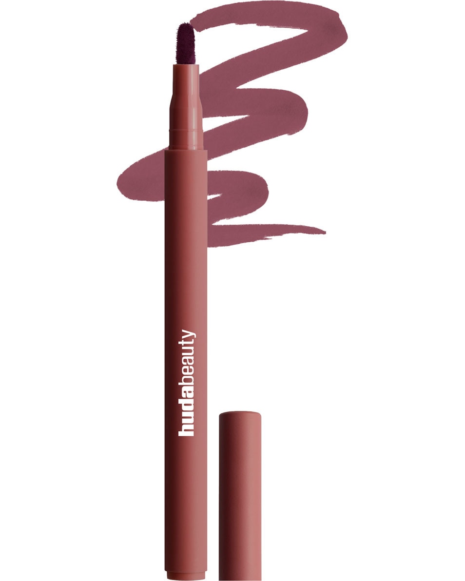 HUDA BEAUTY LIP CONTOUR LIP STAIN BERRY BROWN