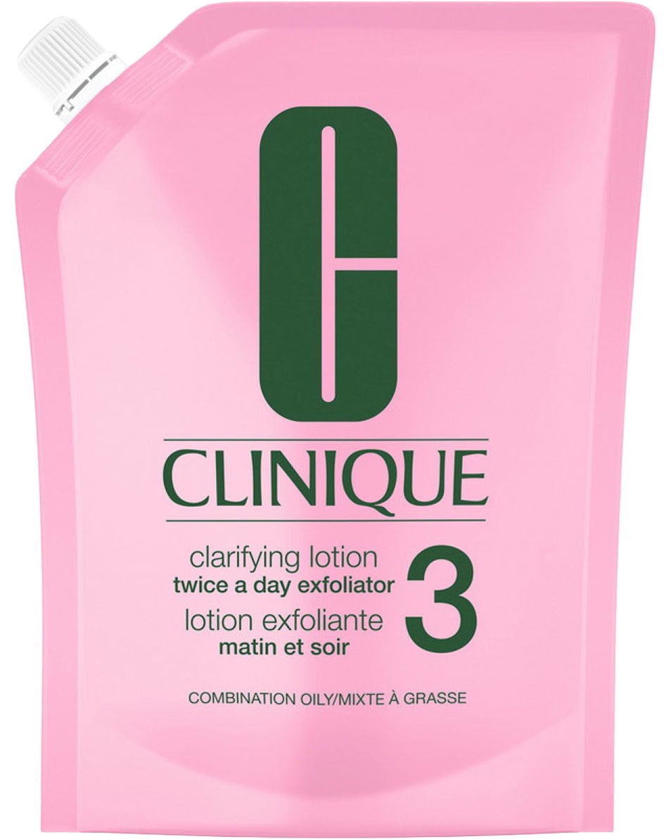 CLINIQUE All About Clean Navulling Exfoliating Lotion 2 – Droge tot gecombineerde huid 400 ML