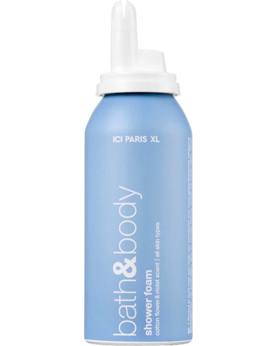 ICI PARIS XL Bath & body Whipped Douchefoam Cotton Flower & Violet Scent 100 ML