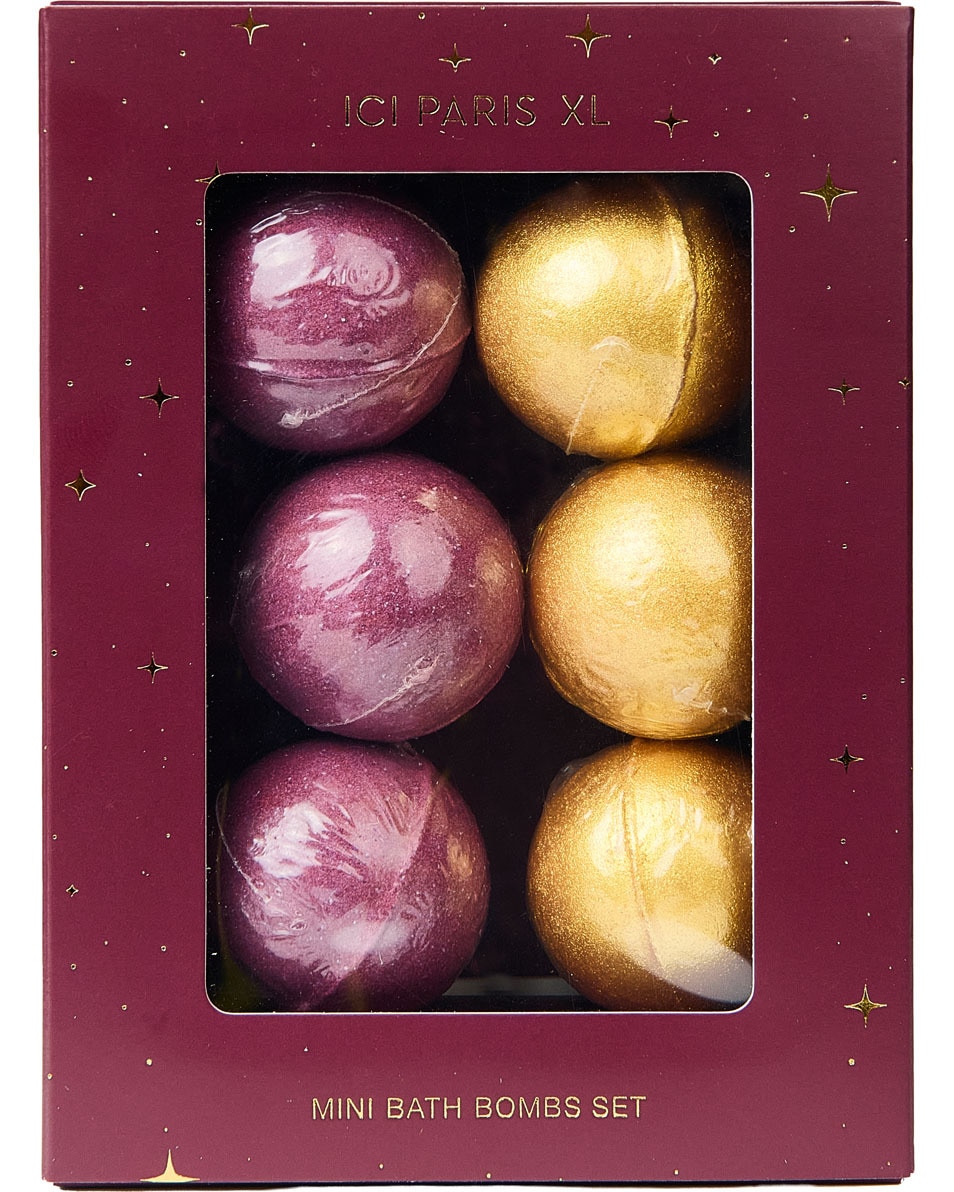 ICI PARIS XL Christmas collection Mini bath bomb set - Winter spices 6 ST