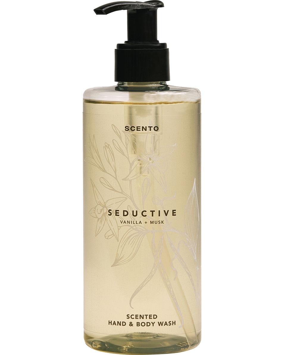 SCENTO Seductive Geparfumeerd hand- en lichaamszeep Vanille & Musk 300 ML