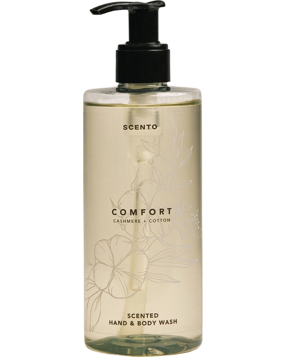 SCENTO Comfort Geparfumeerd hand- en lichaamszeep Kasjmier & Katoen 300 ML