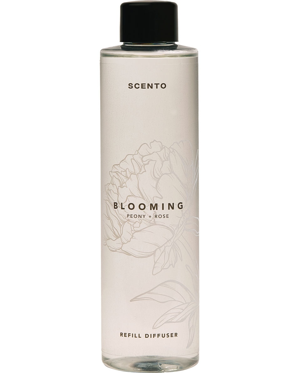 SCENTO Blooming Navulling geurstokjes pioen & roos 200 ML
