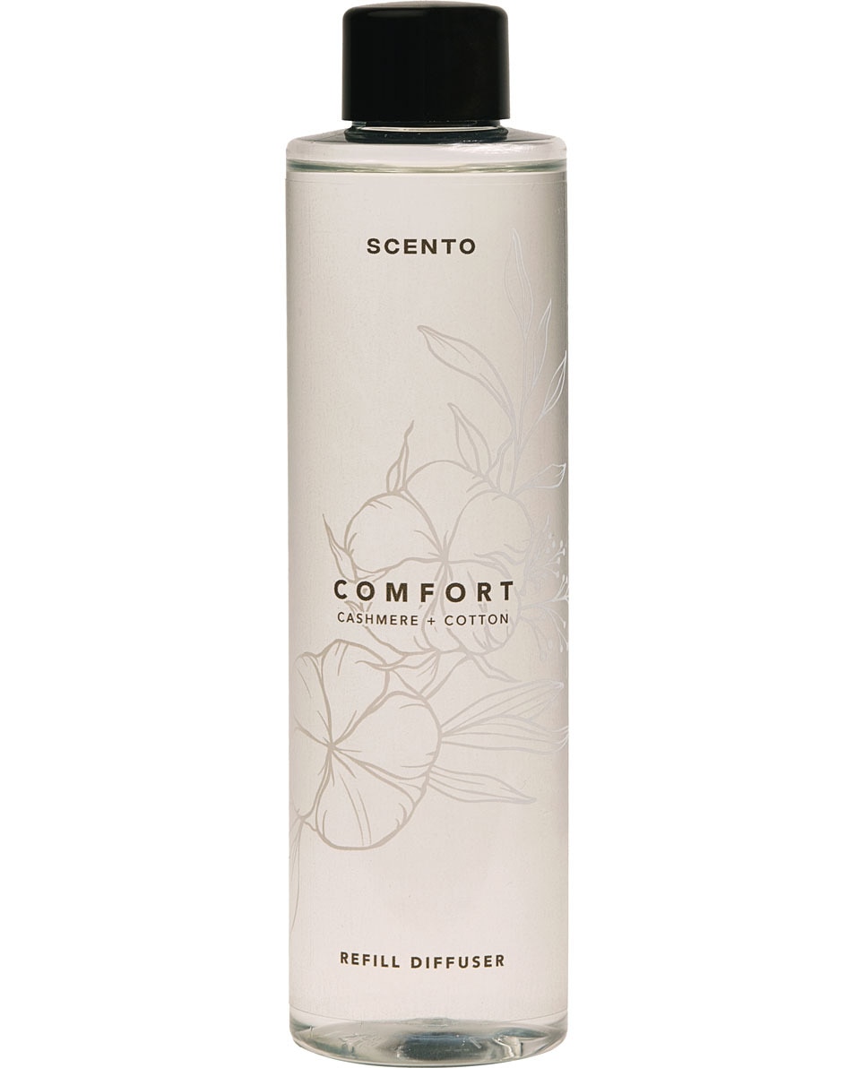 SCENTO Comfort Navulling geurstokjes kasjmier & katoen 200 ML