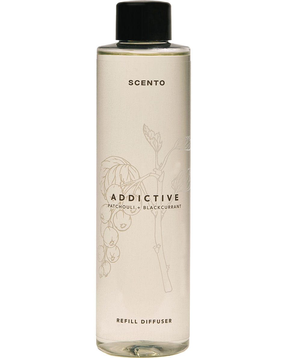 SCENTO Addictive Navulling geurstokjes patchouli & zwarte bessen 200 ML