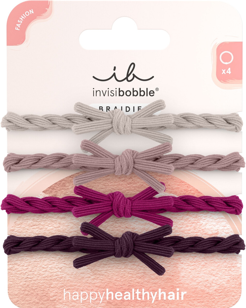 INVISIBOBBLE Braidies Rosy Romance 4pc 4 ST