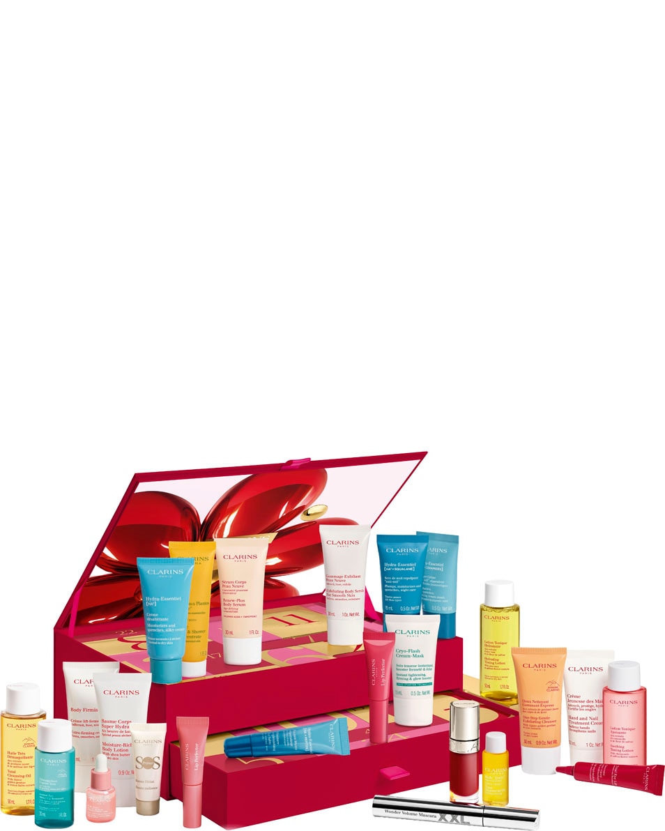 CLARINS Holiday Season 2026 24-daagse adventskalender - verzorging & make-up 24 ST