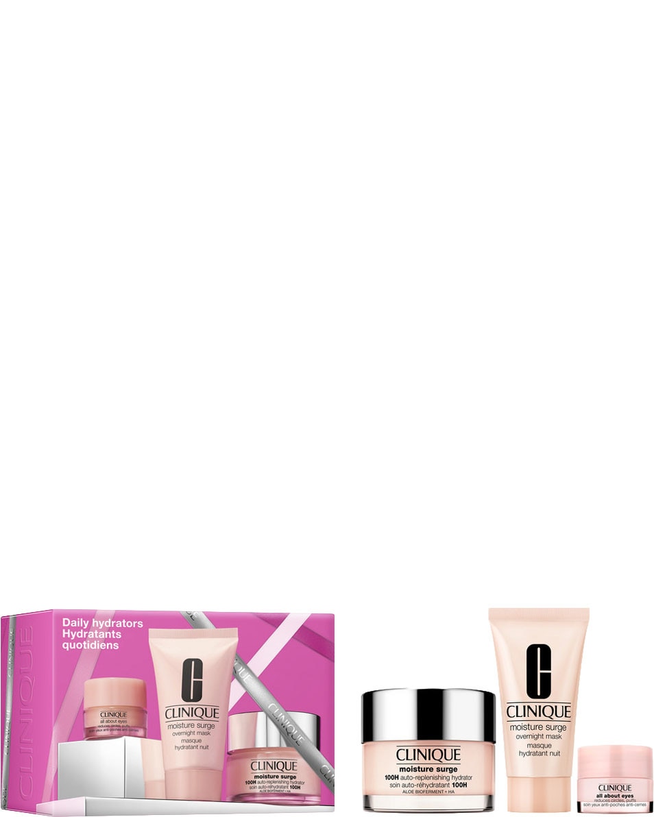 CLINIQUE Moisture Surge Hydratatieset voor gezicht en ogen 3 ST