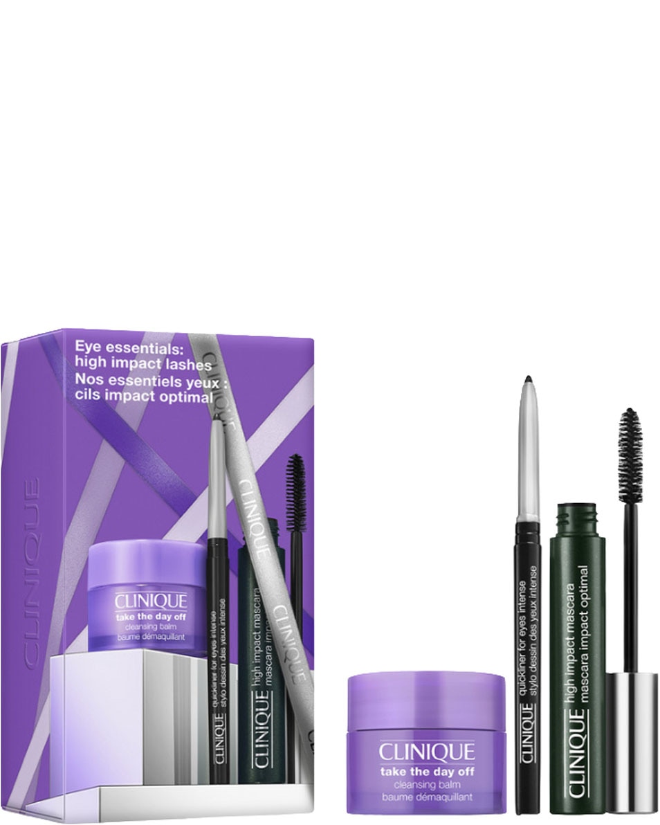 CLINIQUE High Impact Eye Essentials Set Essentiële oogmake-up set 3 ST