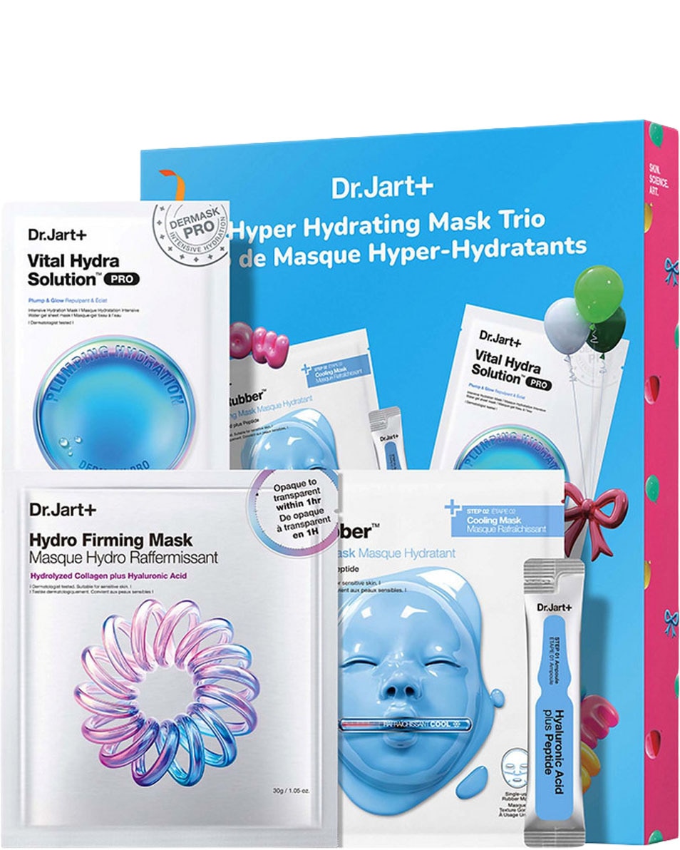 DR JART+ Hyper Hydrating Mask Trio Intens Hydraterende Maskerset 3 ST