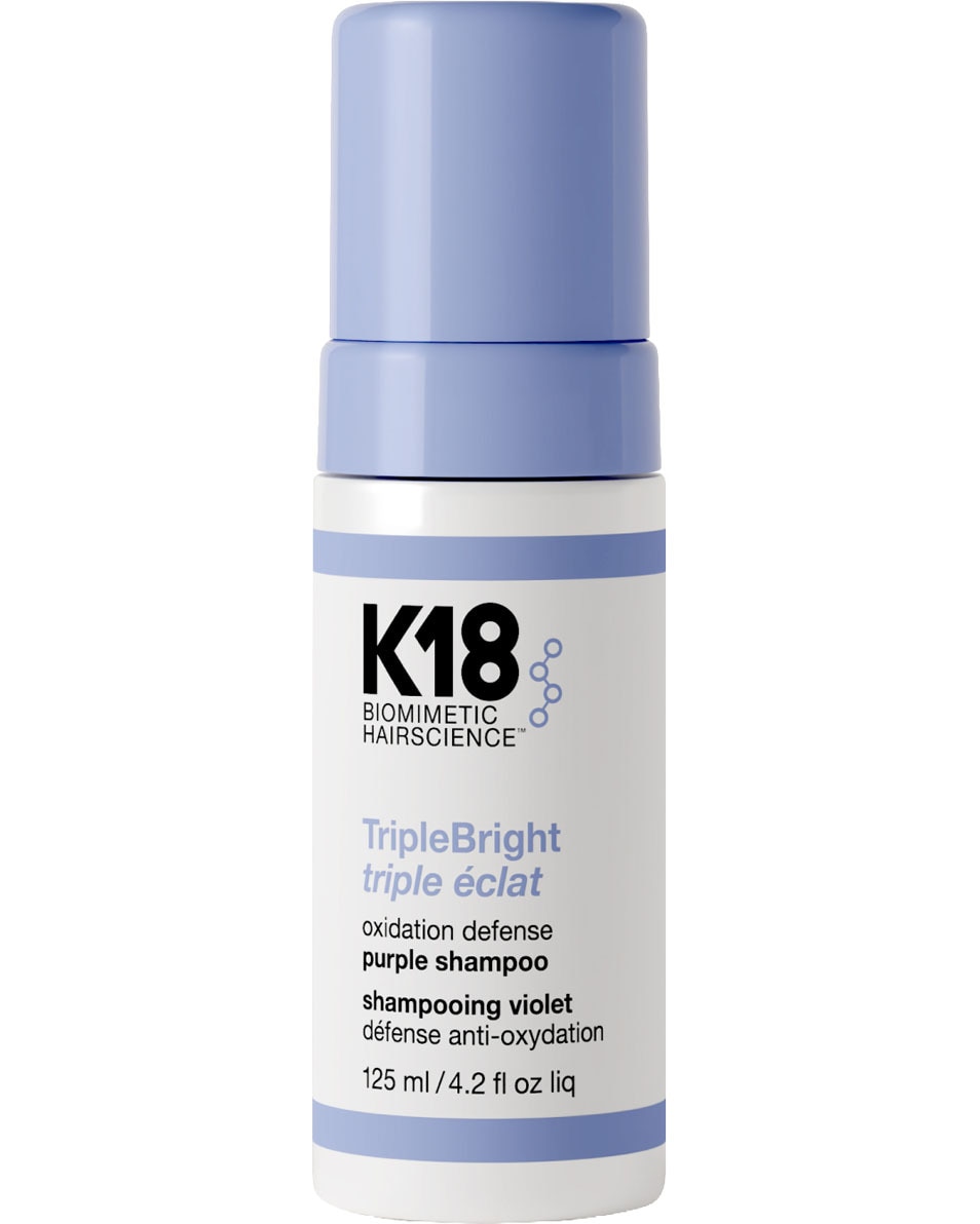 K18 Silver Shampoo TripleBright purple shampoo 125 ML