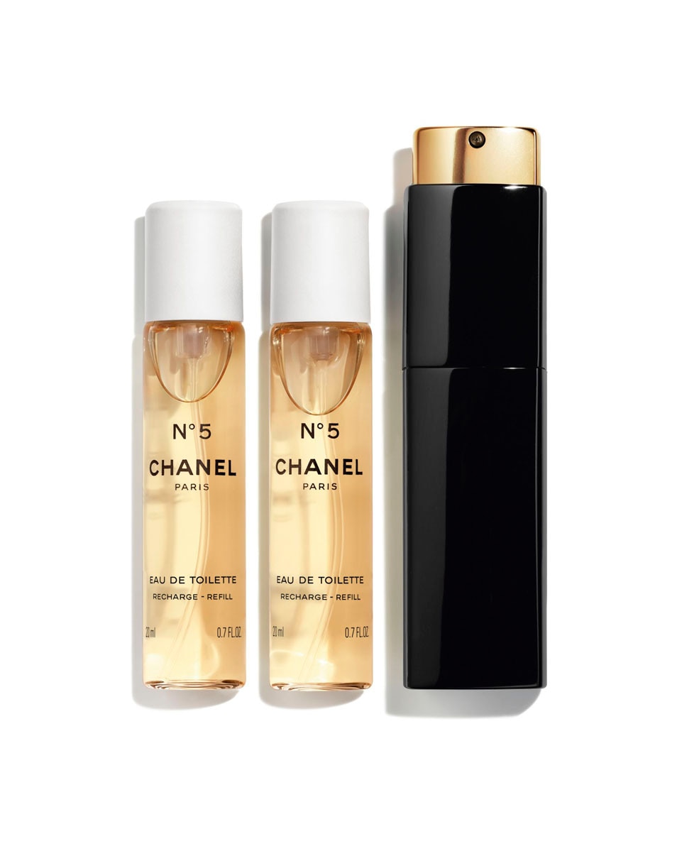 CHANEL N°5 EAU DE TOILETTE TASVERSTUIVER 3 ST
