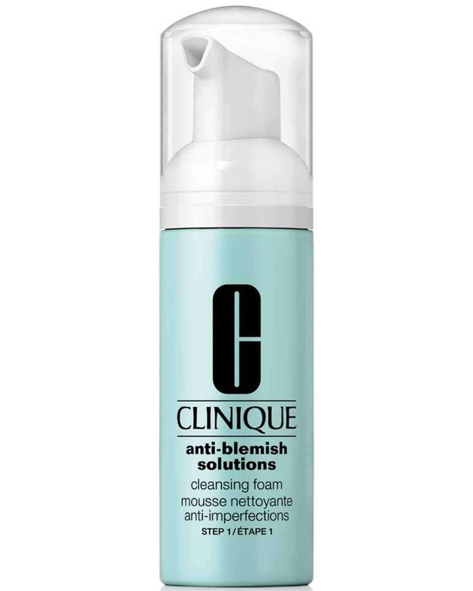 CLINIQUE ANTI-BLEMISH SOLUTIONS™ CLEANSING FOAM FOUNDATION - ANCE-GEVOELIGE HUID - CAMOUFLEERT & VOORKOMT ONZUIVERHEDEN 125 ML