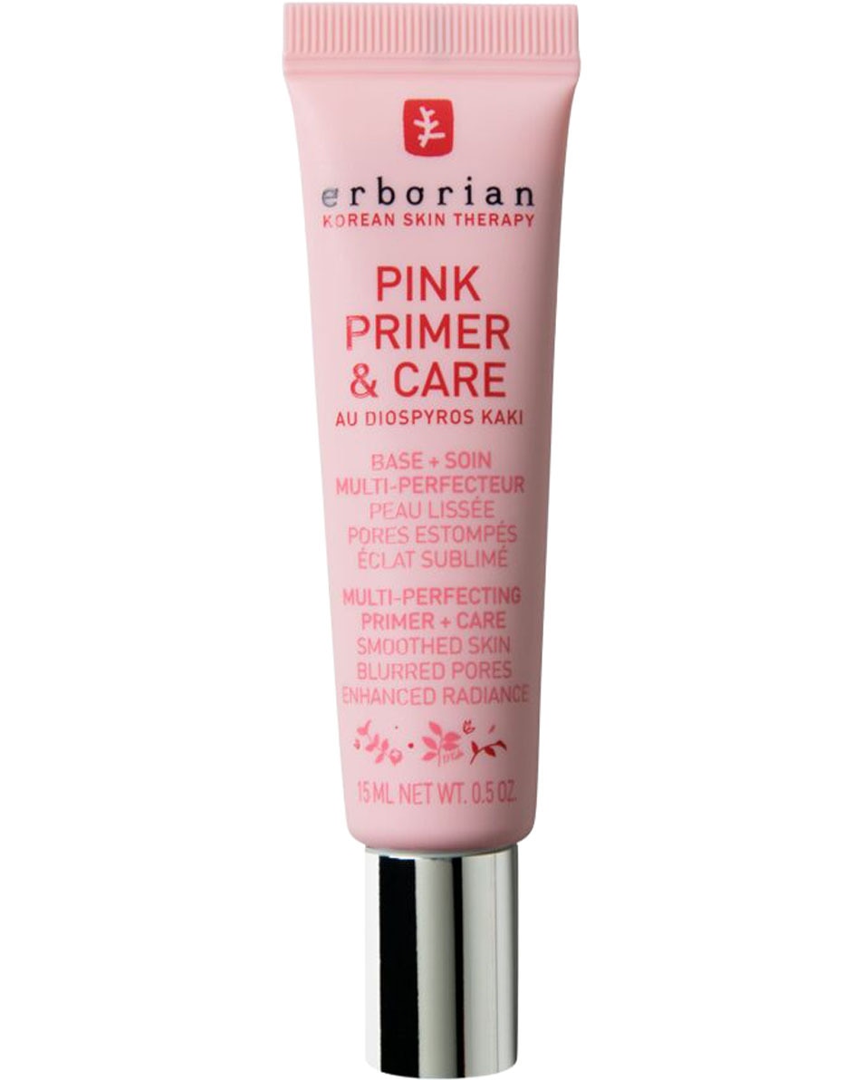 ERBORIAN PINK PRIMER & CARE Primer met huidverfijnend effect 15 ML