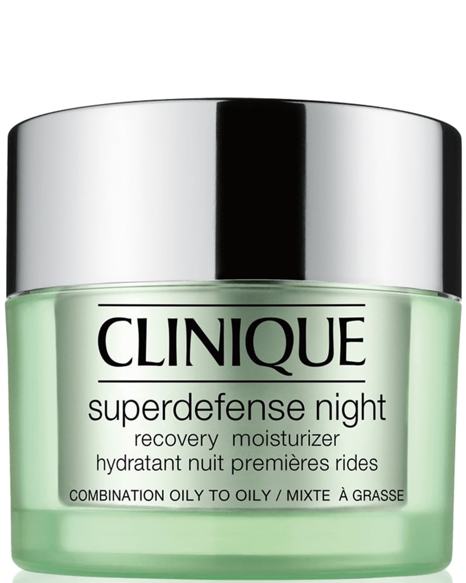 CLINIQUE SUPERDEFENSE™ NIGHT CREAM HYDRATERENDE NACHTCRÈME - ANTI-AGING - GEMENGDE TOT VETTE HUID 50 ML