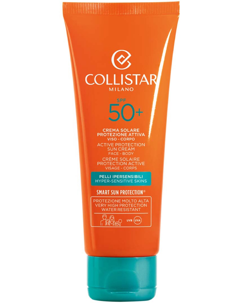 COLLISTAR SUN FACE ACTIVE PROTECTION SUN CREAM SPF50+ 100 ML