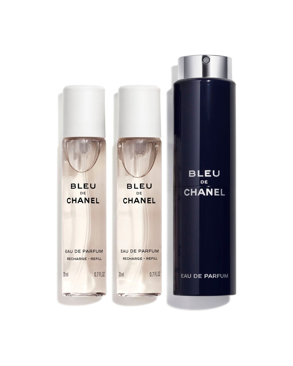 Chanel BLEU DE CHANEL EAU DE PARFUM NAVULBARE REISVERSTUIVER 3 ST