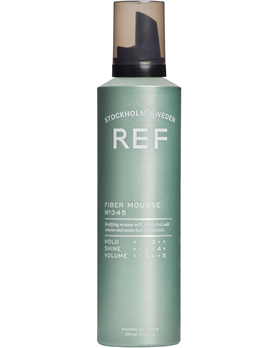 REF STOCKHOLM FIBER MOUSSE N°345 Zachte mousse voor volume 250 ML