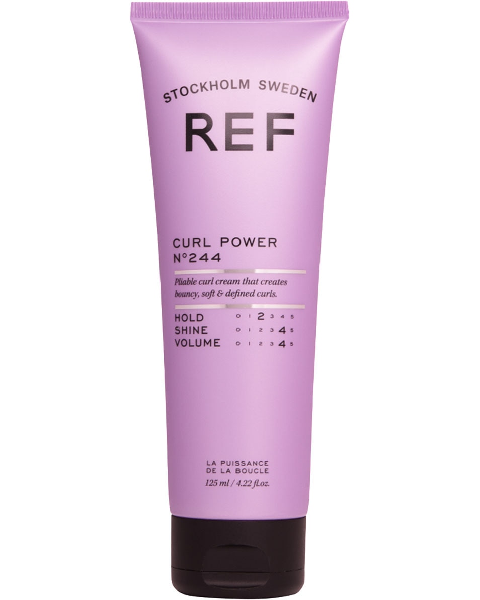 REF STOCKHOLM CURL POWER N°244 Styling crème voor natuurlijke krullen 125 ML
