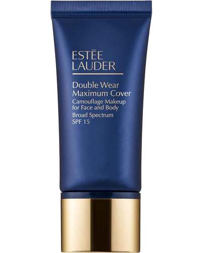 ESTÉE LAUDER DOUBLE WEAR MAXIMUM COVER CAMOUFLAGE MAKEUP FOR FACE AND BODY FOUNDATION - MAT, 24U LANGHOUDEND & WATERPROOF Ivory Beige
