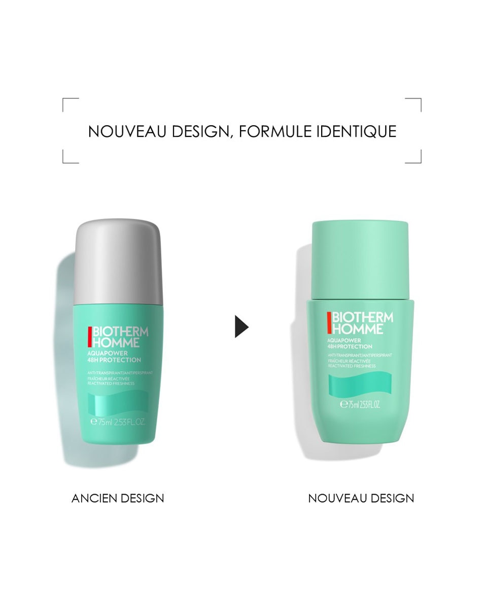 BIOTHERM AQUAPOWER ANTI-TRANSPIRATIE ROLL-ON DEODORANT 48U 75 ML 2